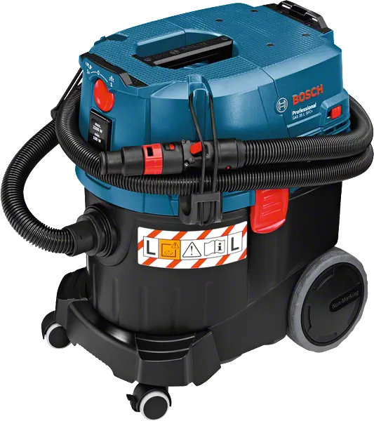 Bosch GAS 35 L SFC+ Heavy Duty Corded Electric Vacuum Cleaner, 1,200W, ‎35 l Vol, 254 mbar, Click & Clean System, 11.6 kg + 1 Year Warranty - Image 4