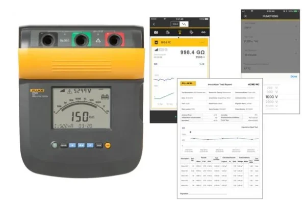 FLUKE 1550C FC 5 KV Insutester - Image 4