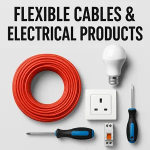 Flexible Cables & Electrical Products – LED, MCB, Switches, Wires for Home & Industrial Use